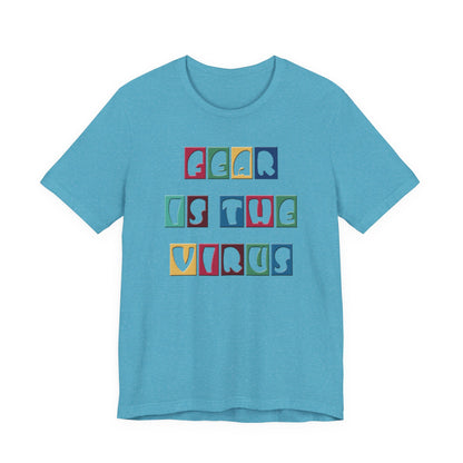 Fear Is The Virus 8 Multi Colour T-Shirt Short Sleeve