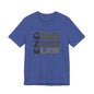 END RACE BASED LAW Grey T-Shirt Short Sleeve
