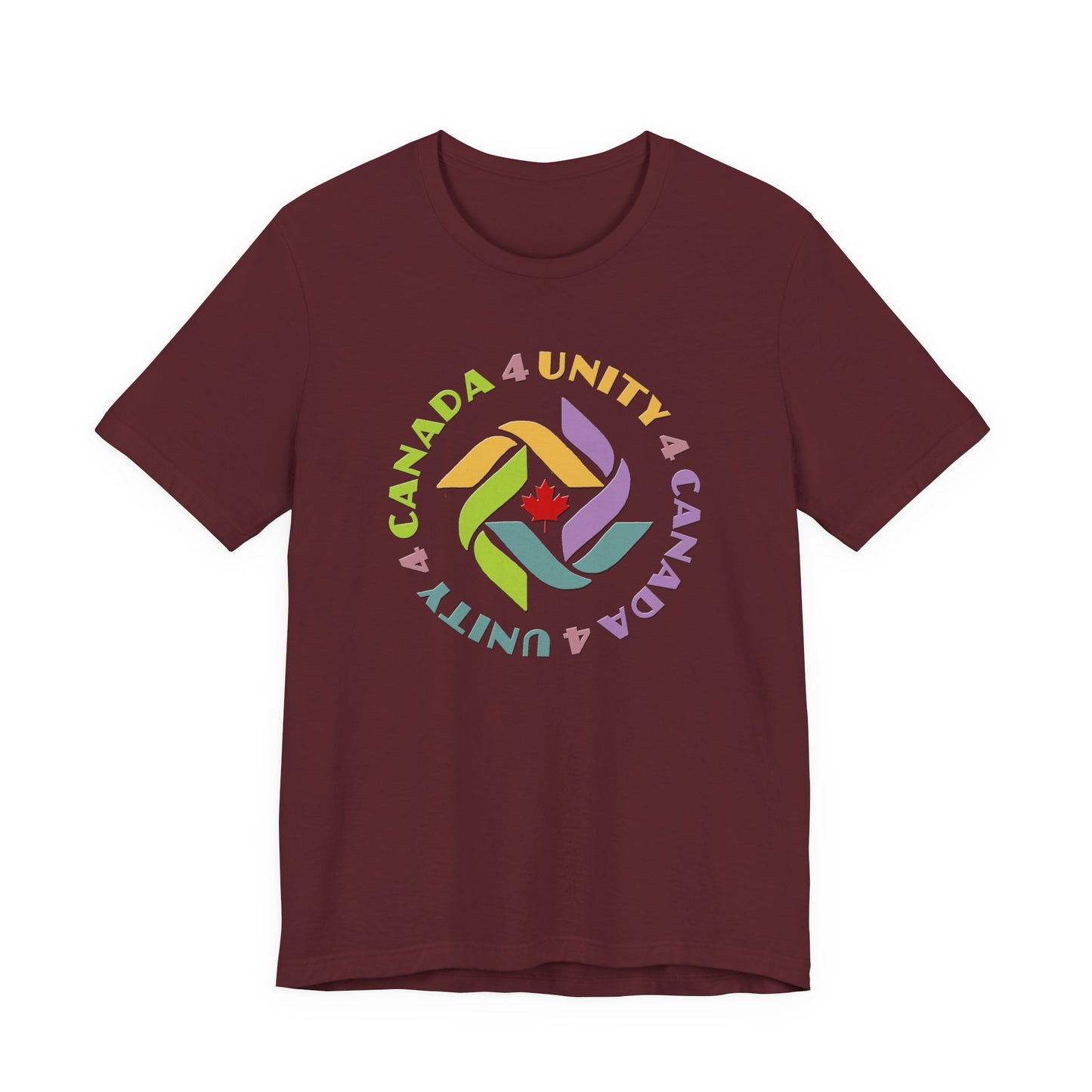 Unity 4 Canada  Pastel T-Shirt Short Sleeve