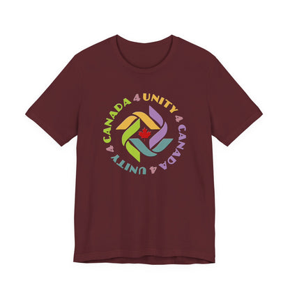 Unity 4 Canada  Pastel T-Shirt Short Sleeve