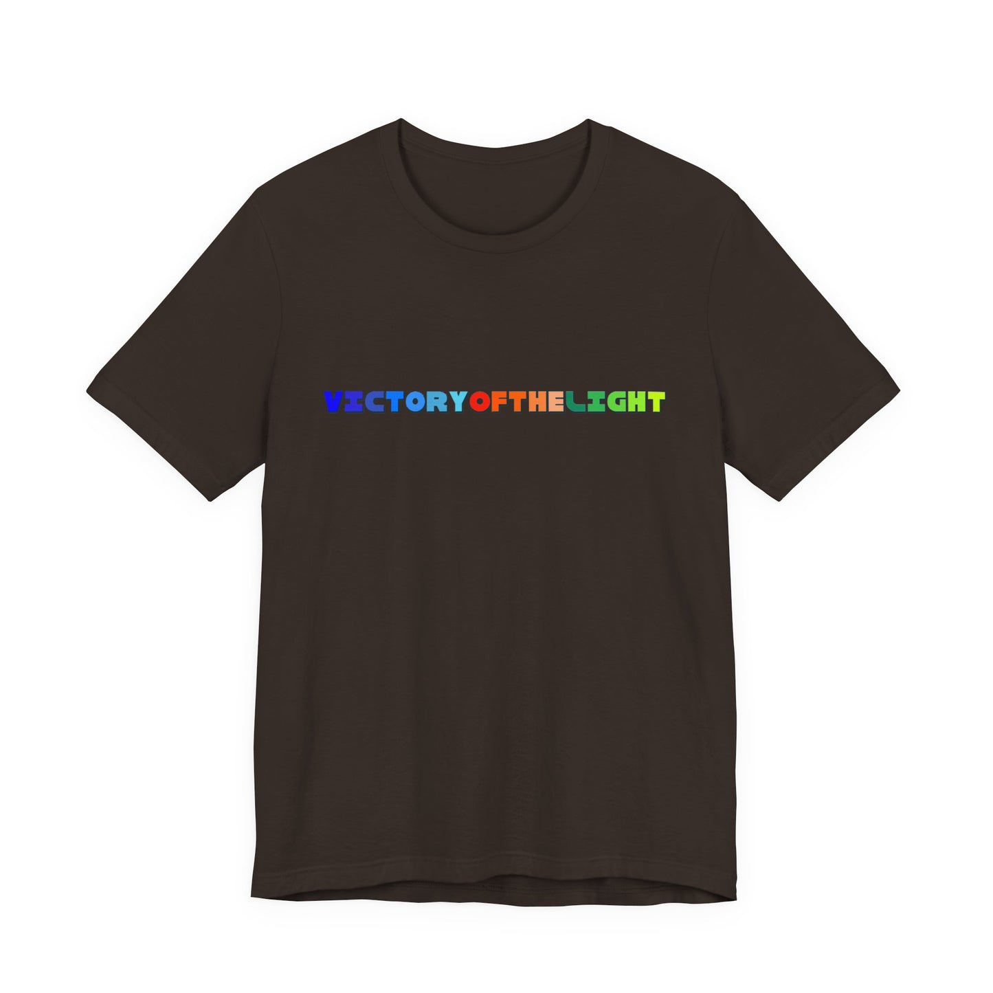 Victory Of The Light Multi Colour Banner T-Shirt Short Sleeve