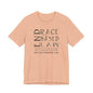 END RACE BASED LAW Canada Slim Grey T-Shirt Short Sleeve