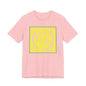 Q Scroll Yellow T-Shirt Short Sleeve