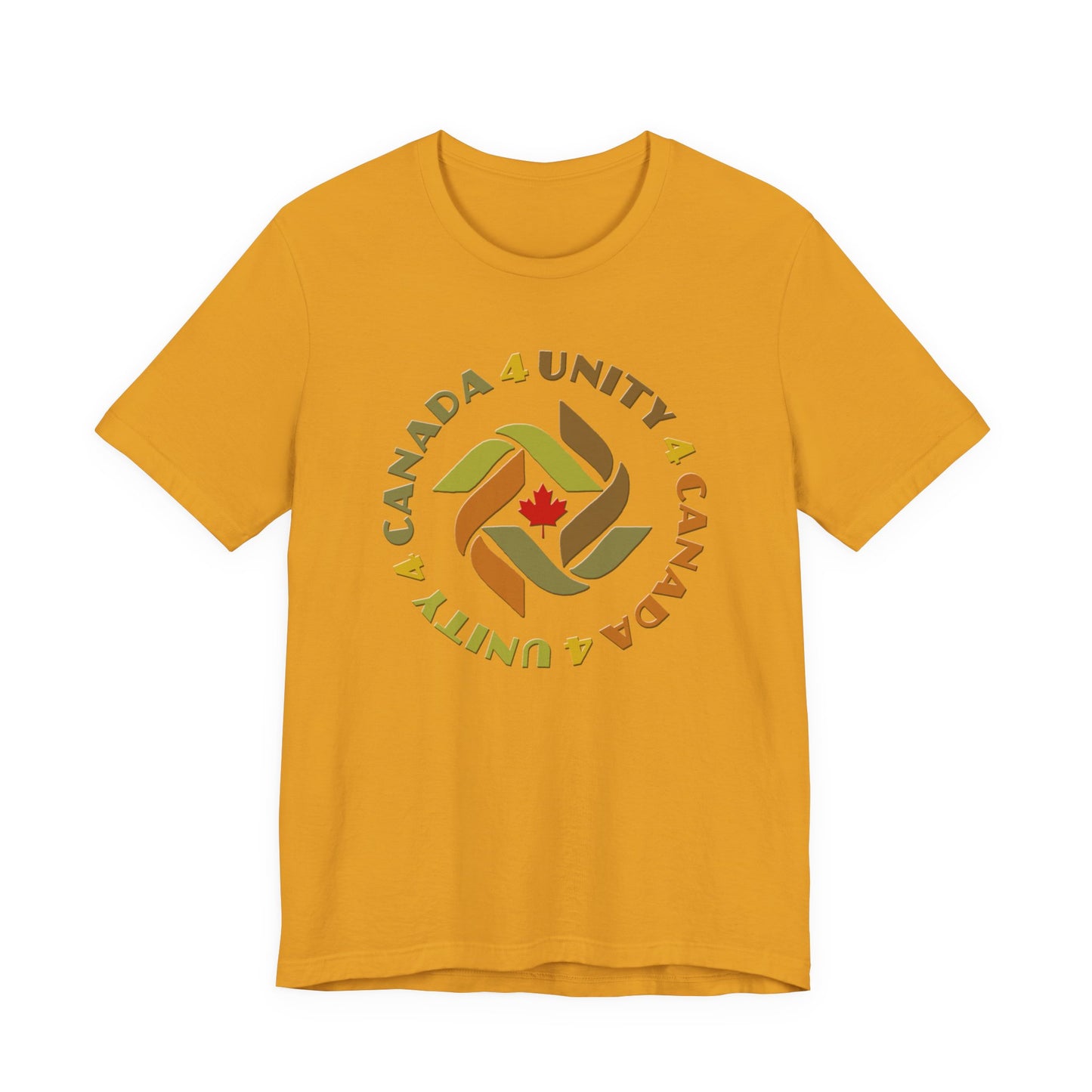 Unity 4 Canada Earth Tones T-Shirt Short Sleeve