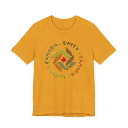 Unity 4 Canada Earth Tones T-Shirt Short Sleeve