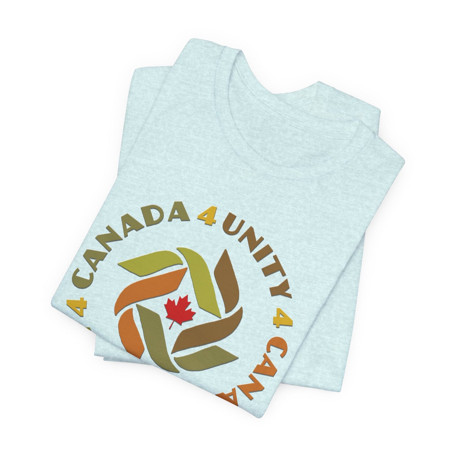 Unity 4 Canada Earth Tones T-Shirt Short Sleeve