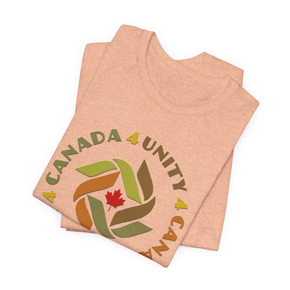 Unity 4 Canada Earth Tones T-Shirt Short Sleeve