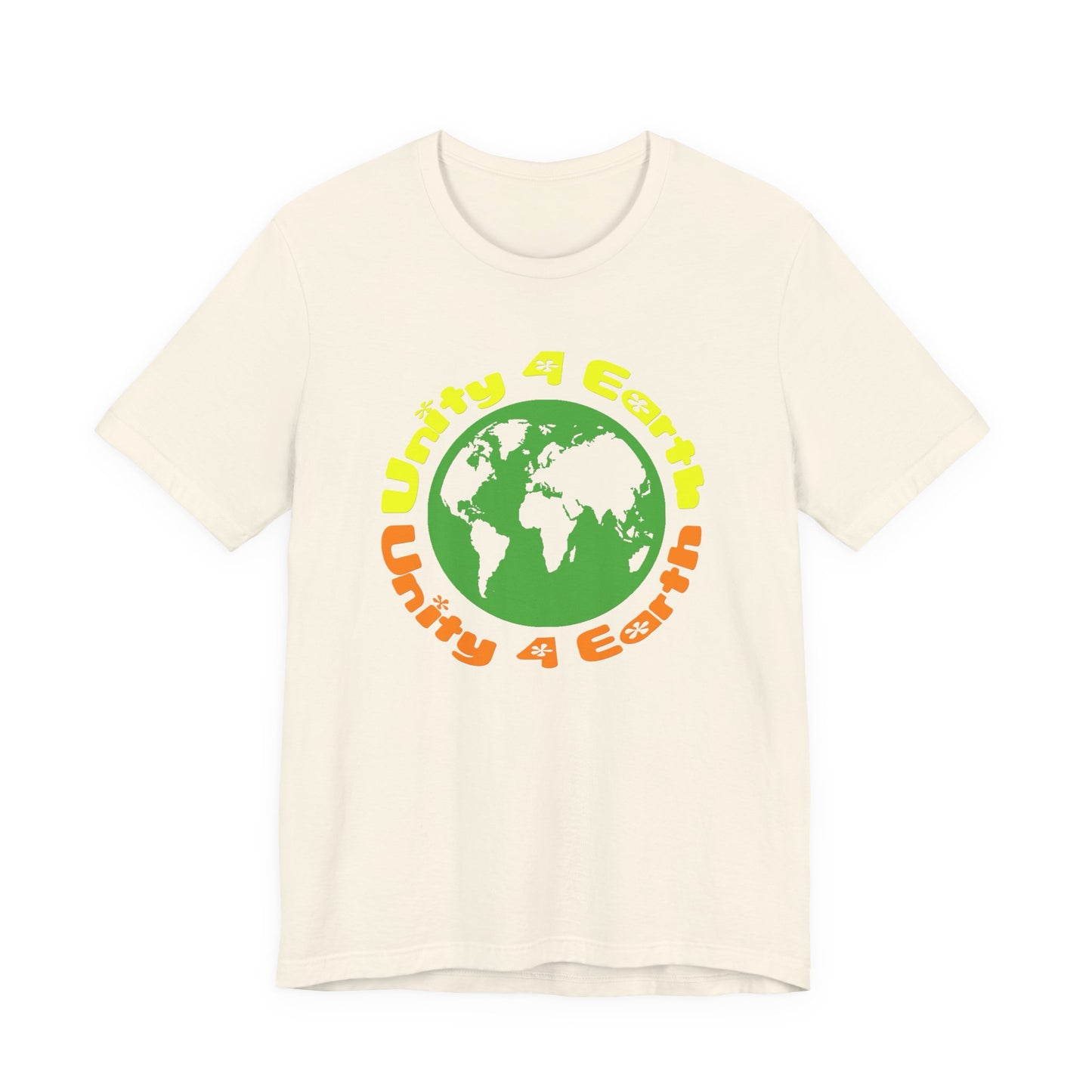Unity 4 Earth Green Yellow T-Shirt Short Sleeve