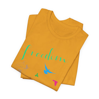 Freedom Birds T‑Shirt Short Sleeve