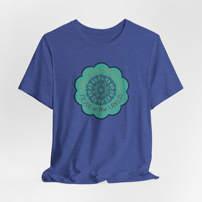 Fear Is The Virus 4 (front) 9 (back) T-Shirt Short Sleeve
