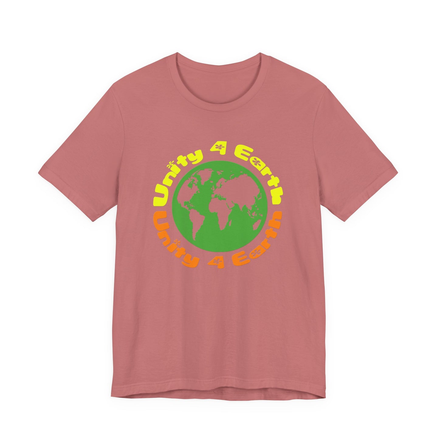 Unity 4 Earth Green Yellow T-Shirt Short Sleeve