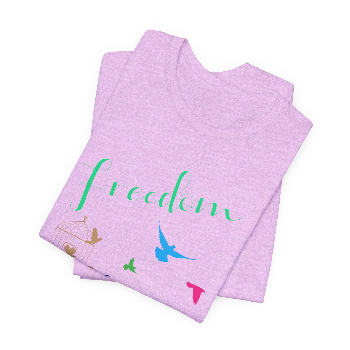 Freedom Birds T‑Shirt Short Sleeve