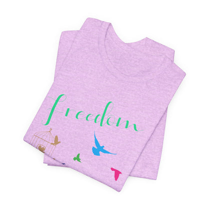 Freedom Birds T‑Shirt Short Sleeve