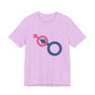 Man In Woman T-Shirt Short Sleeve