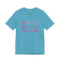 END RACE BASED LAW Slim Pink T-Shirt Short Sleeve