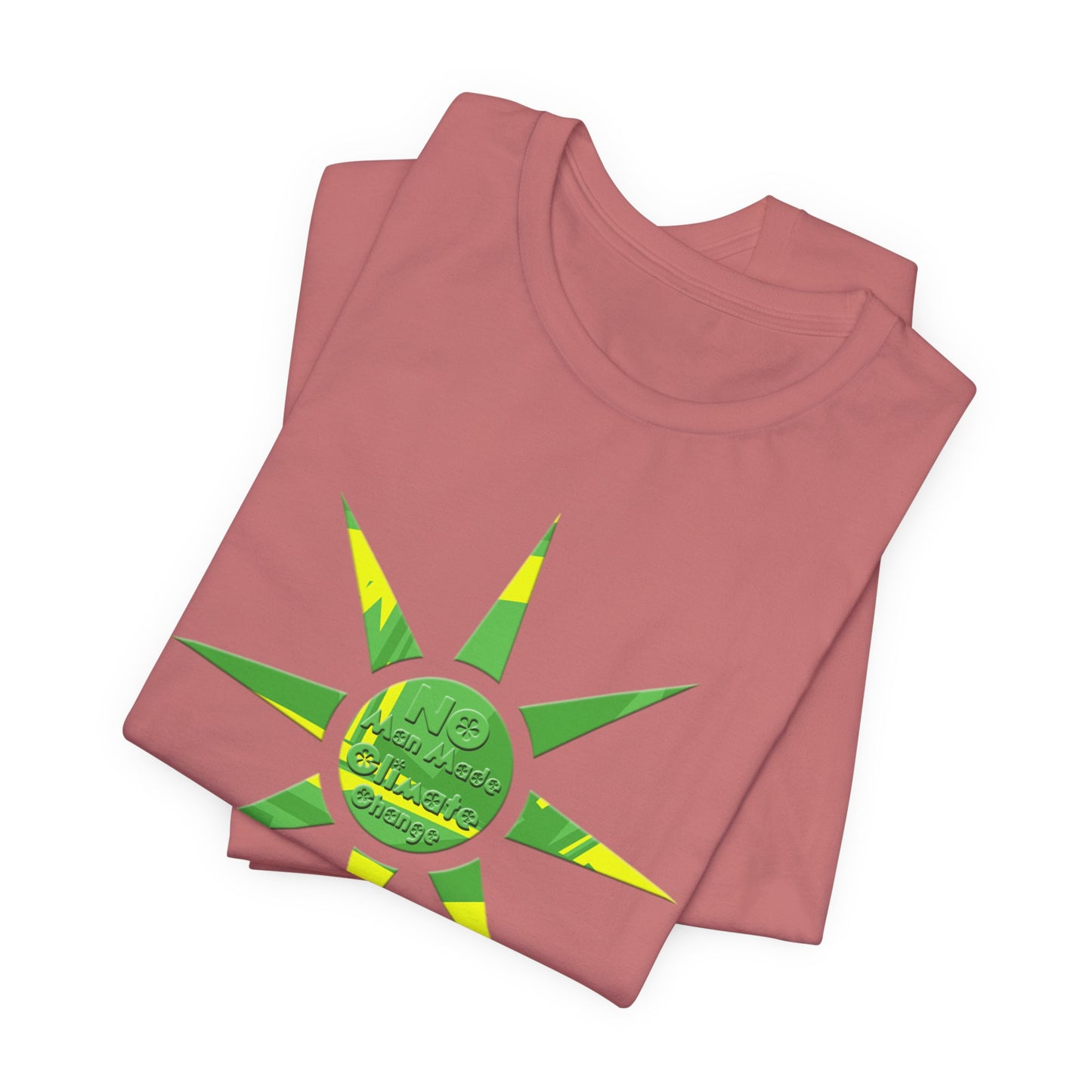 No Man Made Climate Change T-Shirt Short Sleeve