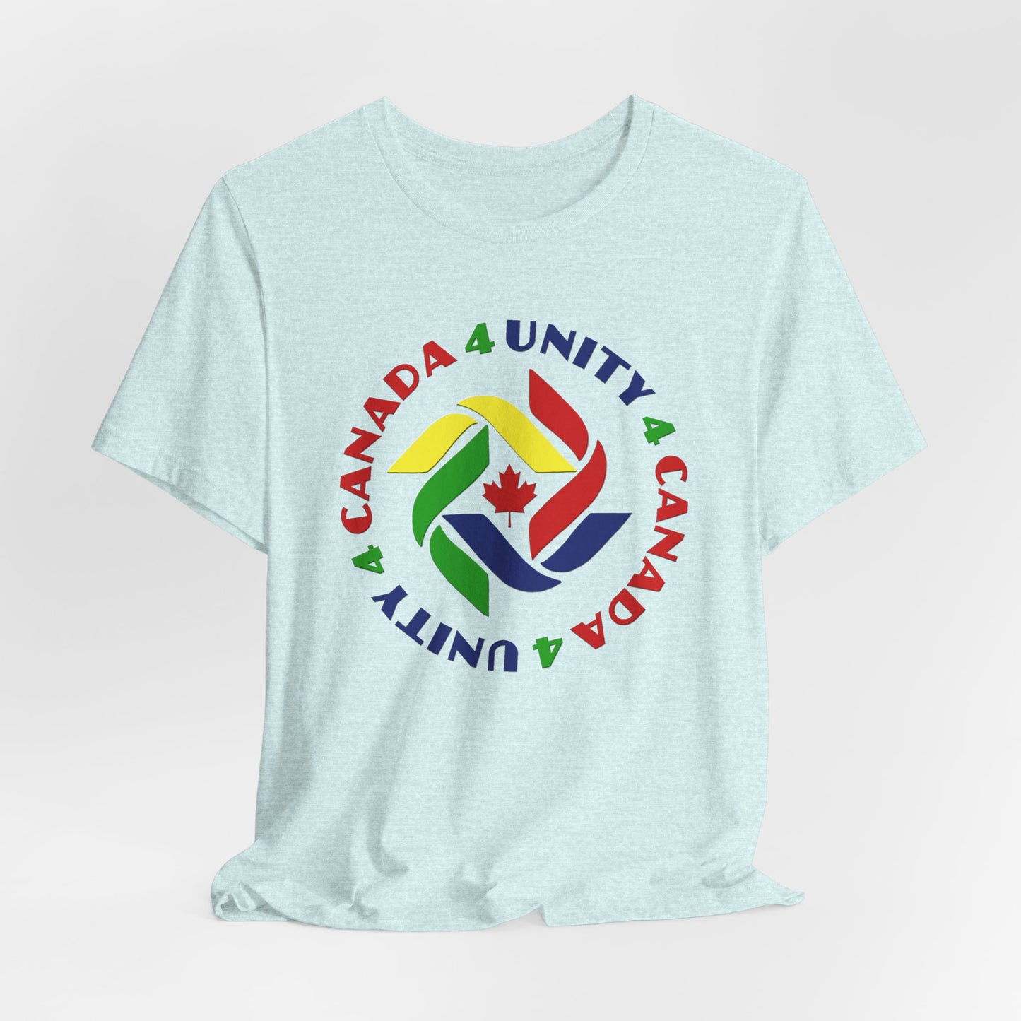 Unity 4 Canada Crayon Colours T-Shirt Short Sleeve