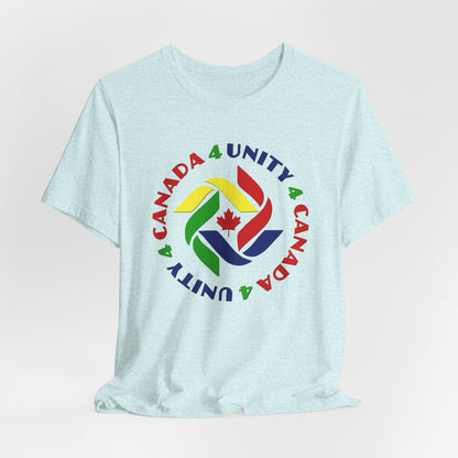 Unity 4 Canada Crayon Colours T-Shirt Short Sleeve