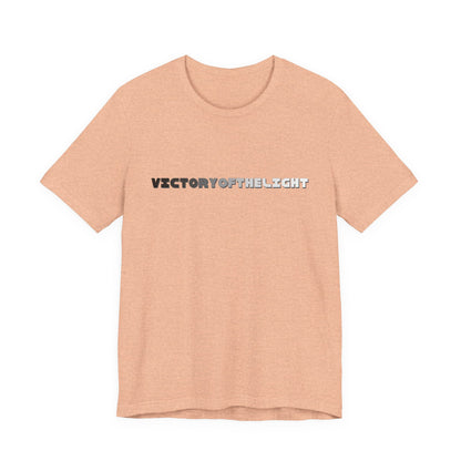 Victory Of The Light Grey Banner T-Shirt Short Sleeve