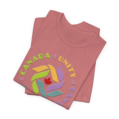 Unity 4 Canada  Pastel T-Shirt Short Sleeve