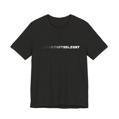 Victory Of The Light Grey Banner T-Shirt Short Sleeve