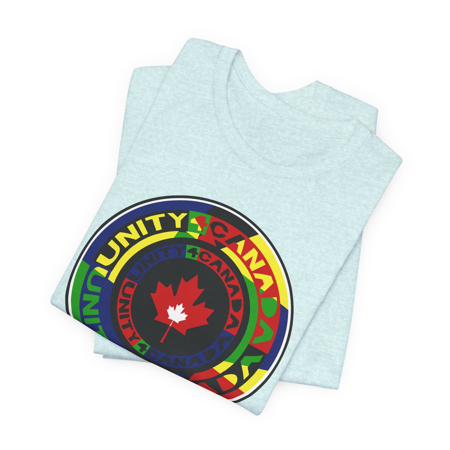 Unity 4 Canada Multi Colour T-Shirt Short Sleeve