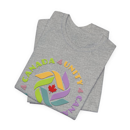 Unity 4 Canada  Pastel T-Shirt Short Sleeve
