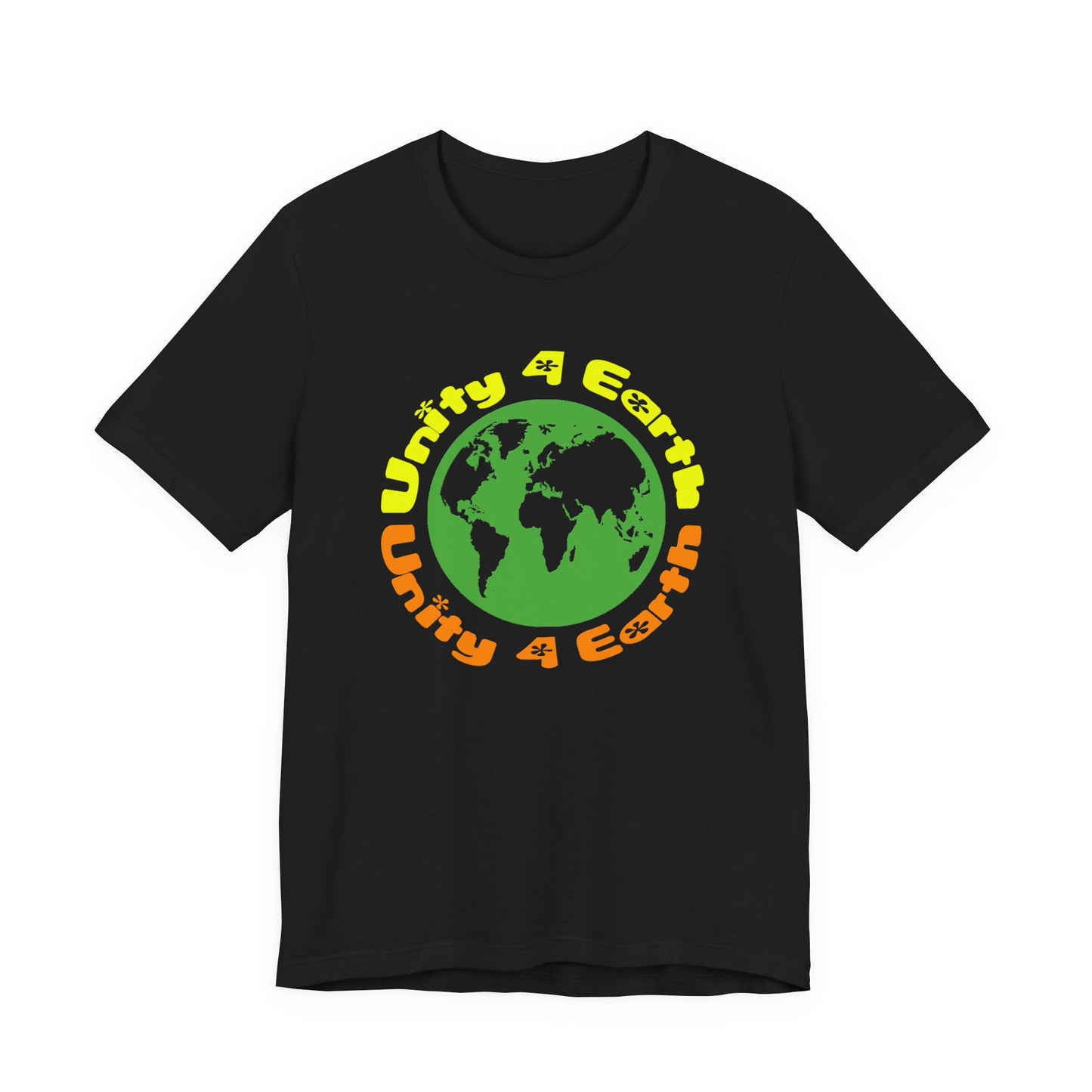Unity 4 Earth Green Yellow T-Shirt Short Sleeve