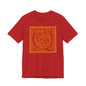 Q Scroll Orange T-Shirt Short Sleeve