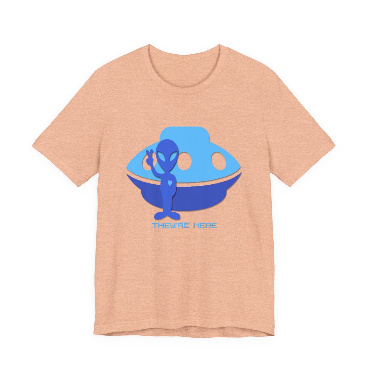 They Are Here T-Shirt Short Sleeve
