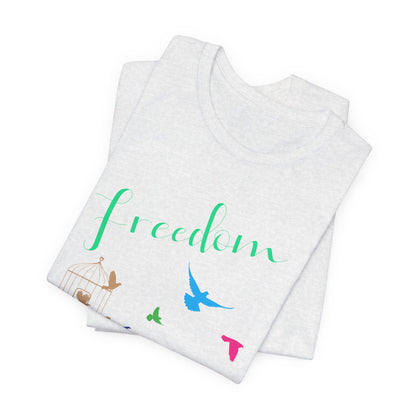 Freedom Birds T‑Shirt Short Sleeve