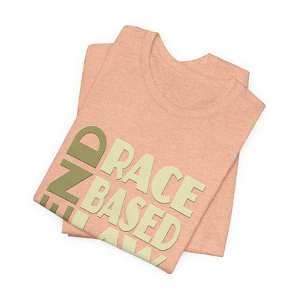 END RACE BASED LAW Beige T-Shirt Short Sleeve