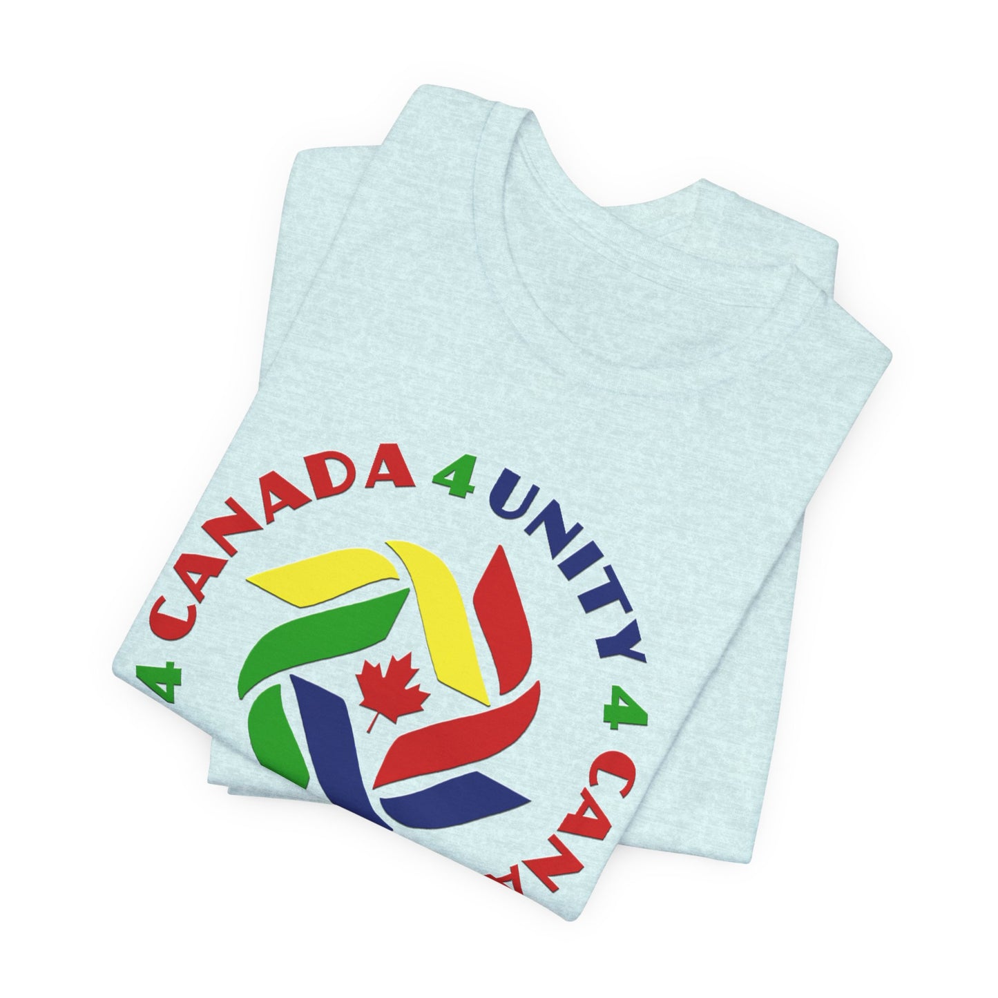 Unity 4 Canada Crayon Colours T-Shirt Short Sleeve
