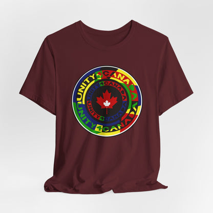 Unity 4 Canada Multi Colour T-Shirt Short Sleeve