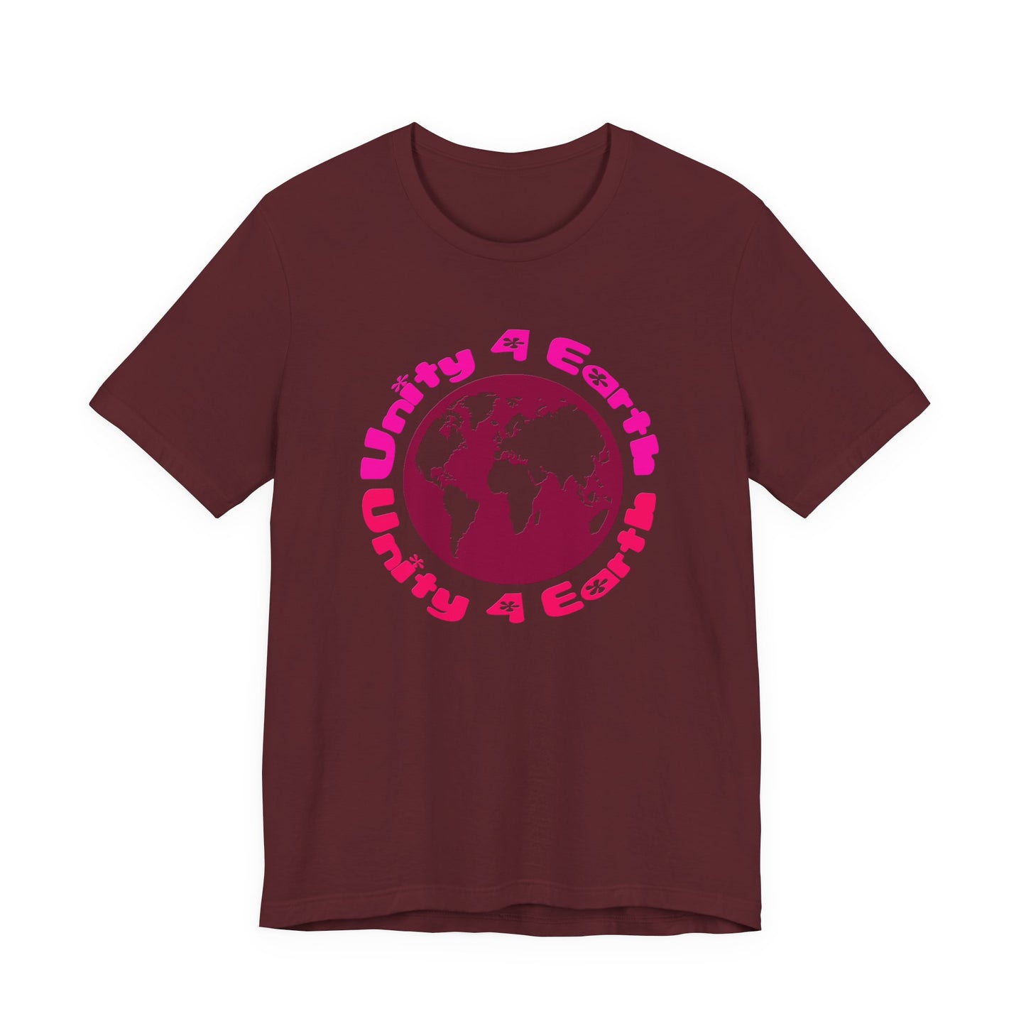 Unity 4 Earth Pink T-Shirt Short Sleeve