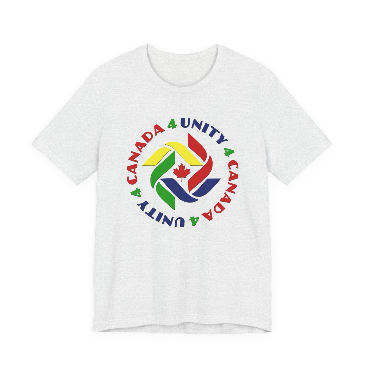 Unity 4 Canada Crayon Colours T-Shirt Short Sleeve