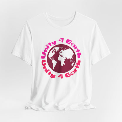 Unity 4 Earth Pink T-Shirt Short Sleeve