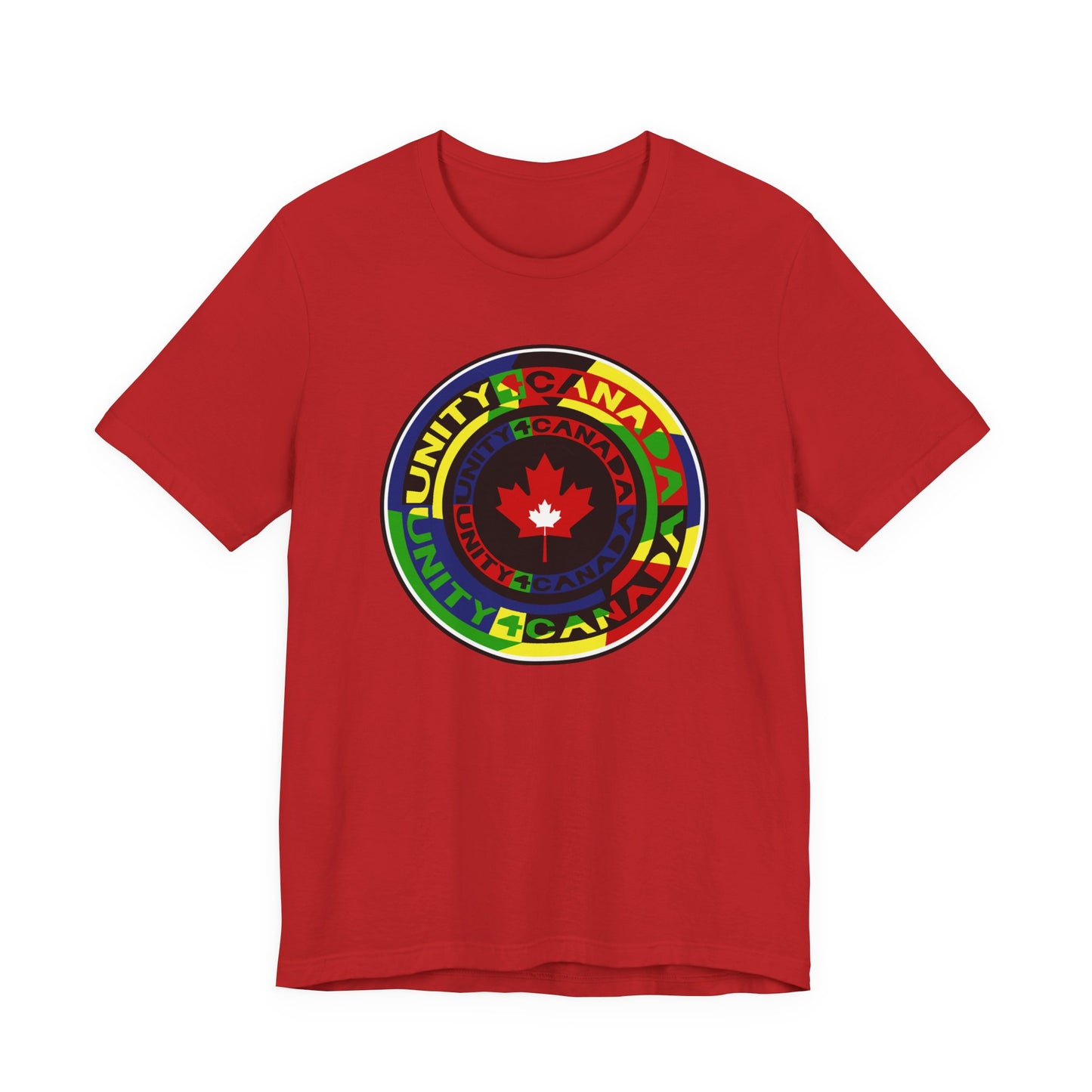 Unity 4 Canada Multi Colour T-Shirt Short Sleeve