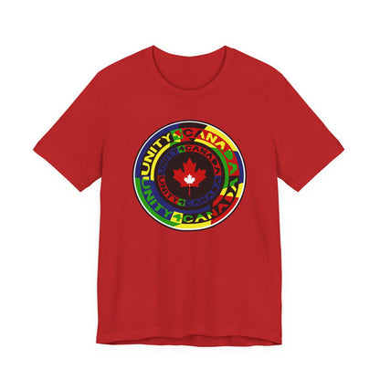 Unity 4 Canada Multi Colour T-Shirt Short Sleeve