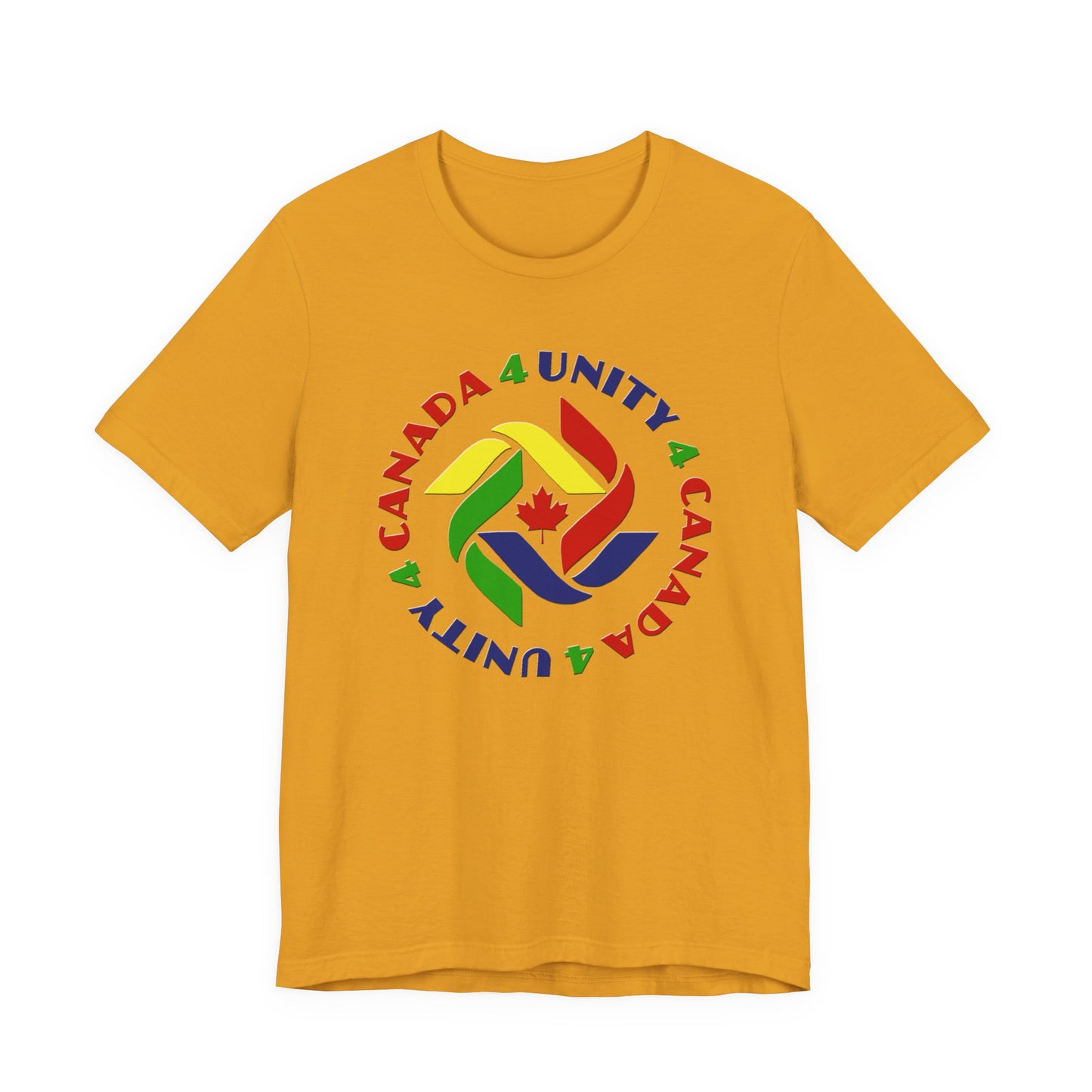 Unity 4 Canada Crayon Colours T-Shirt Short Sleeve