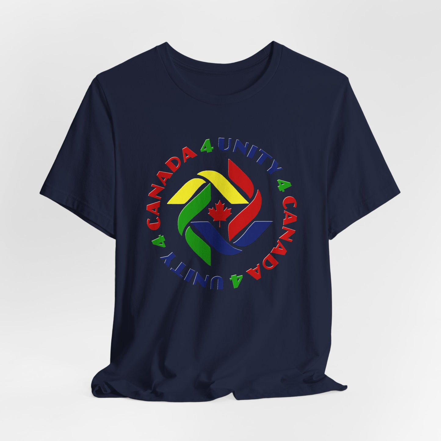 Unity 4 Canada Crayon Colours T-Shirt Short Sleeve