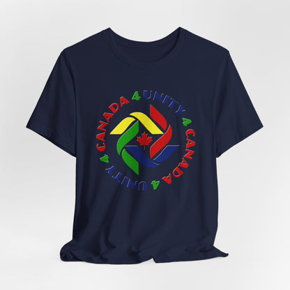 Unity 4 Canada Crayon Colours T-Shirt Short Sleeve