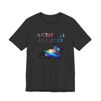 Ascension 5D Earth Rabbit T-Shirt Short Sleeve