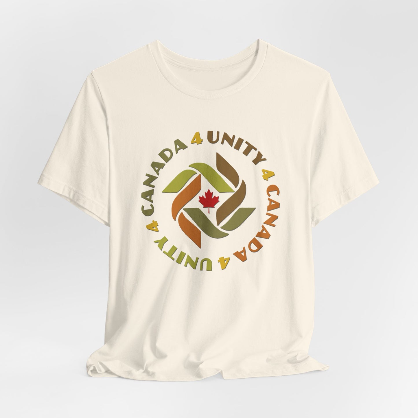 Unity 4 Canada Earth Tones T-Shirt Short Sleeve