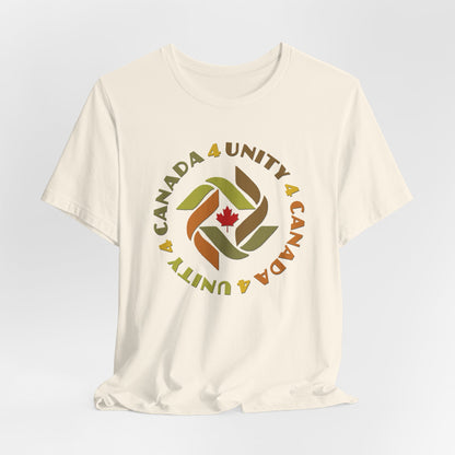 Unity 4 Canada Earth Tones T-Shirt Short Sleeve