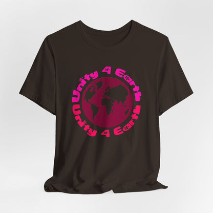 Unity 4 Earth Pink T-Shirt Short Sleeve