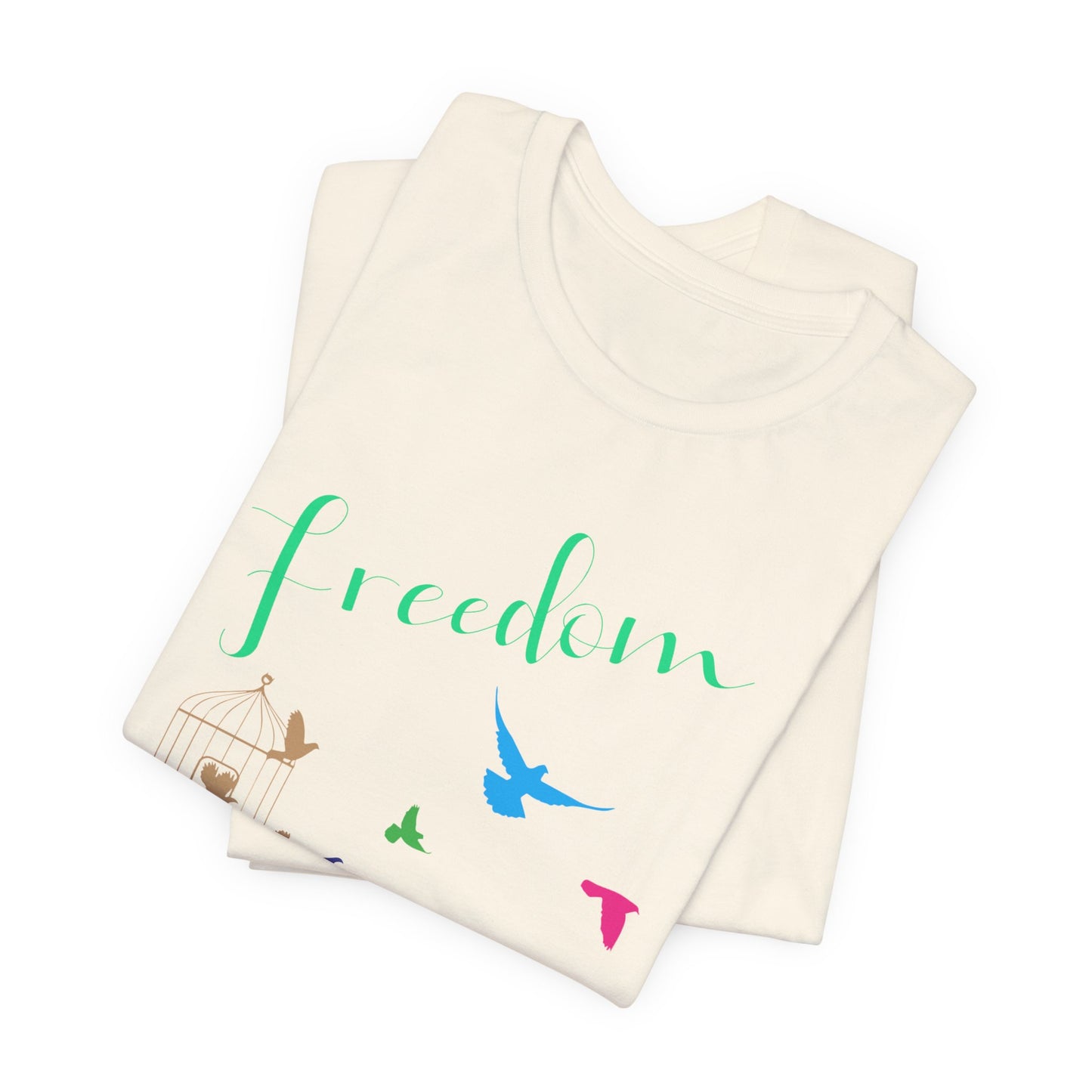 Freedom Birds T‑Shirt Short Sleeve