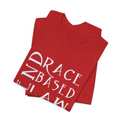 END RACE BASED LAW  Slim Pastel T-Shirt Short Sleeve
