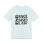 END RACE BASED LAW Grey T-Shirt Short Sleeve