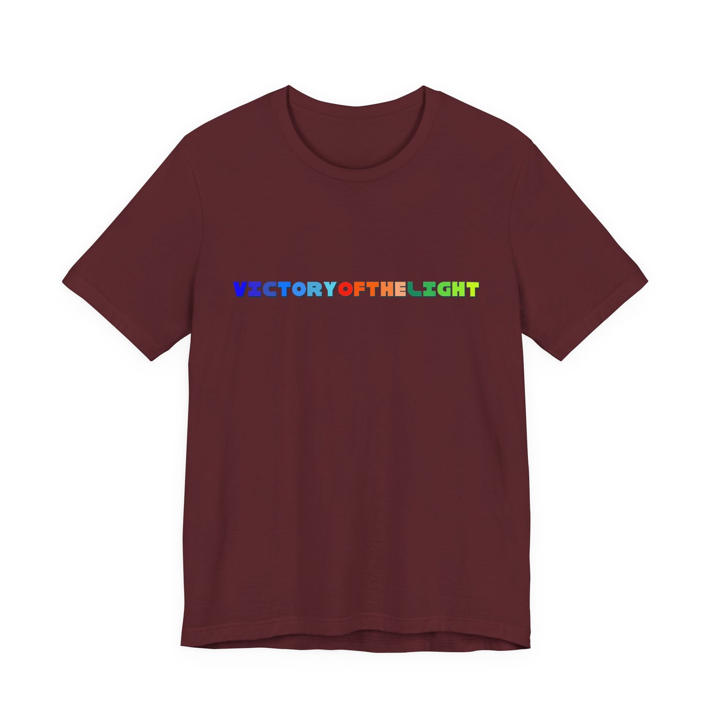Victory Of The Light Multi Colour Banner T-Shirt Short Sleeve